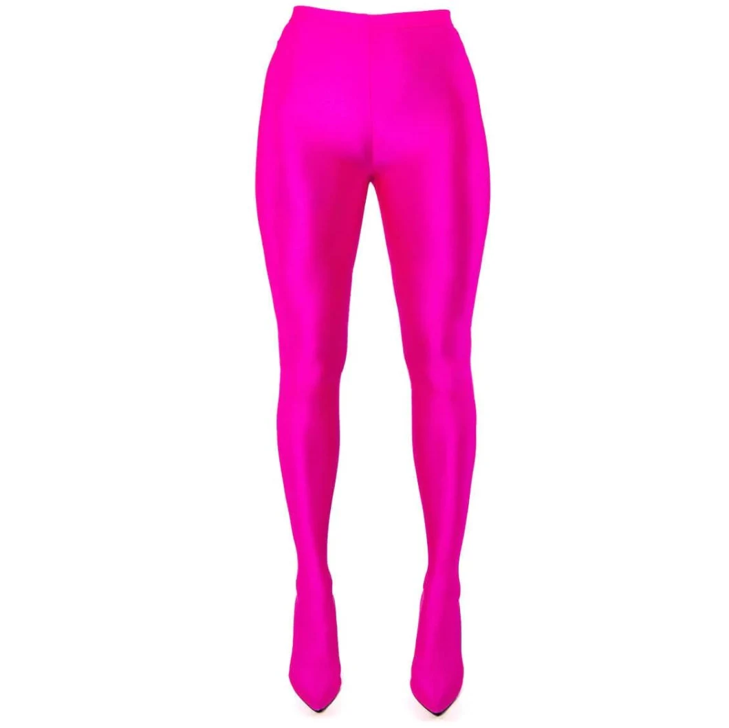 Amazon Hot Selling Star Stretch Stiletto Pant Boot in Fuchsia