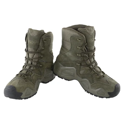 Esdy Outdoor Chaussures de randonnée respirantes imperméables Bottes de chasse sportives