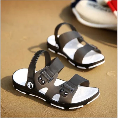 Sandales écologiques pour enfants Pantoufles décontractées Mocassins à tongs d'extérieur Sandales vertes